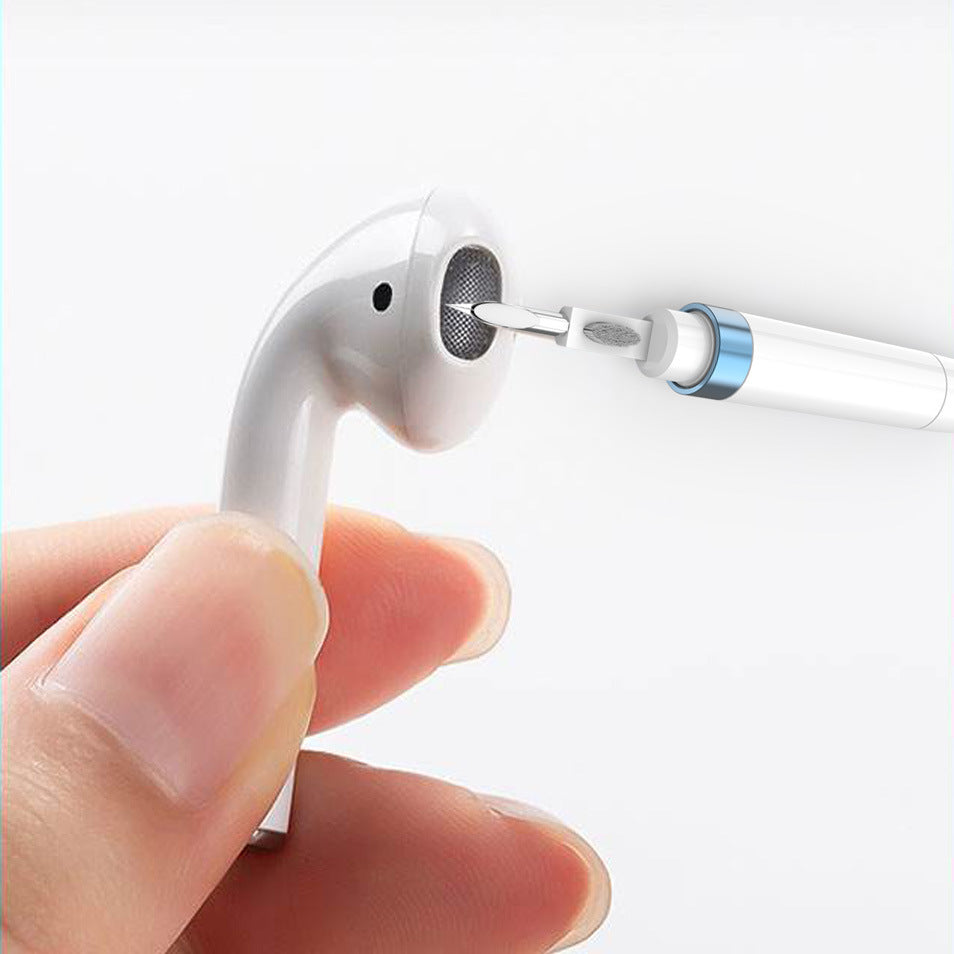 Proffsig 3-i-1 Rengöringspenna för AirPods, Hörlurar & Tangentbord