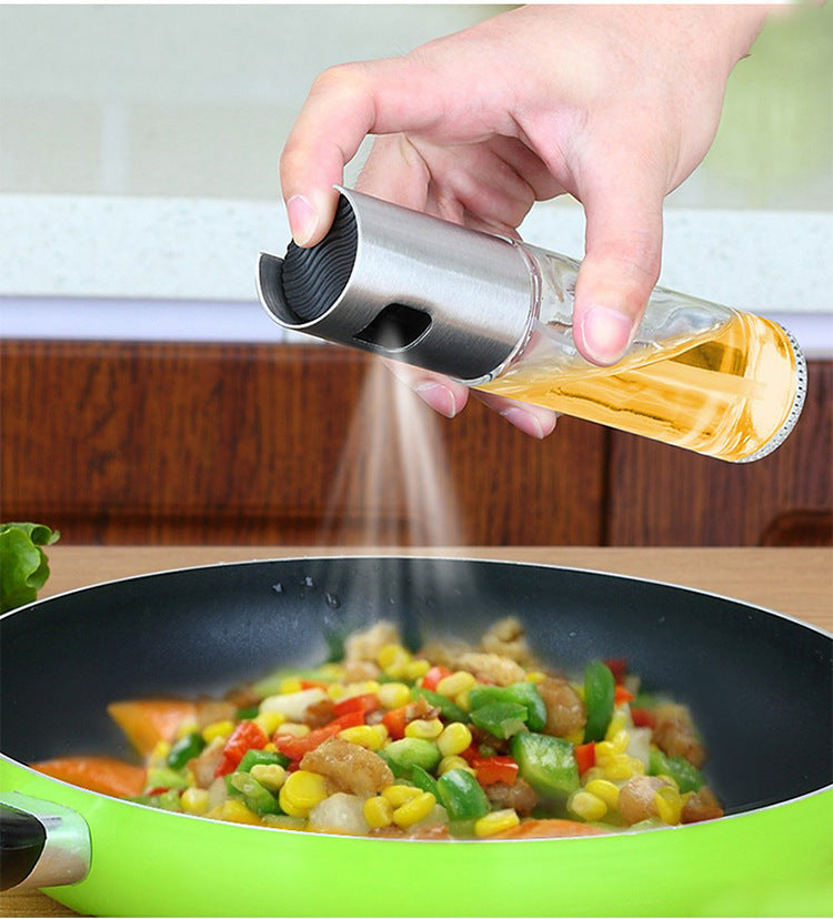 Oljesprayflaska för Matlagning – Perfekt för BBQ, Sallad & Stekning