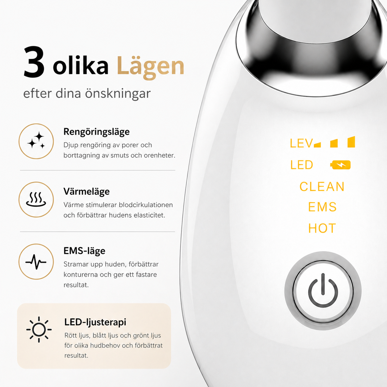 EMS Thermal Luxe Neck Massager – stimulerar blodcirkulation och ger fastare hud
